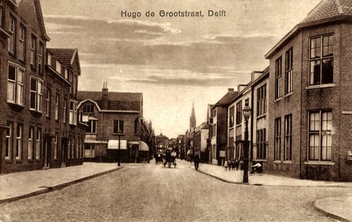 Hugo de Grootstraat richting Centrum