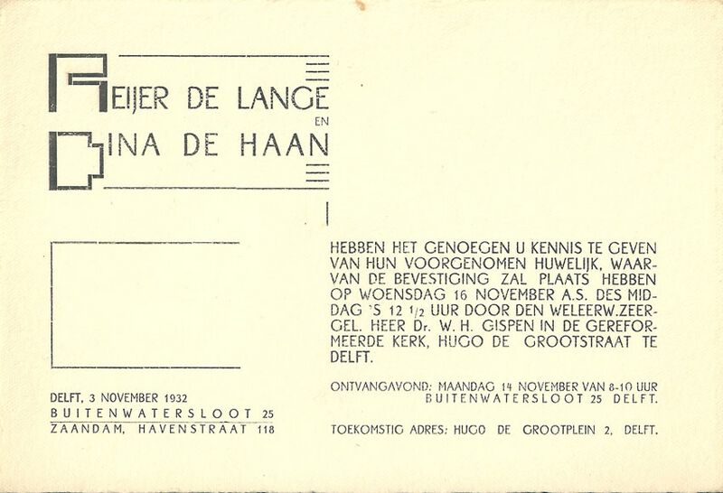 Bestand:Huisnummer-25-foto-3-Trouwkaart-Reijer-de-Lange-en-Bernardina-de-Haan.jpg